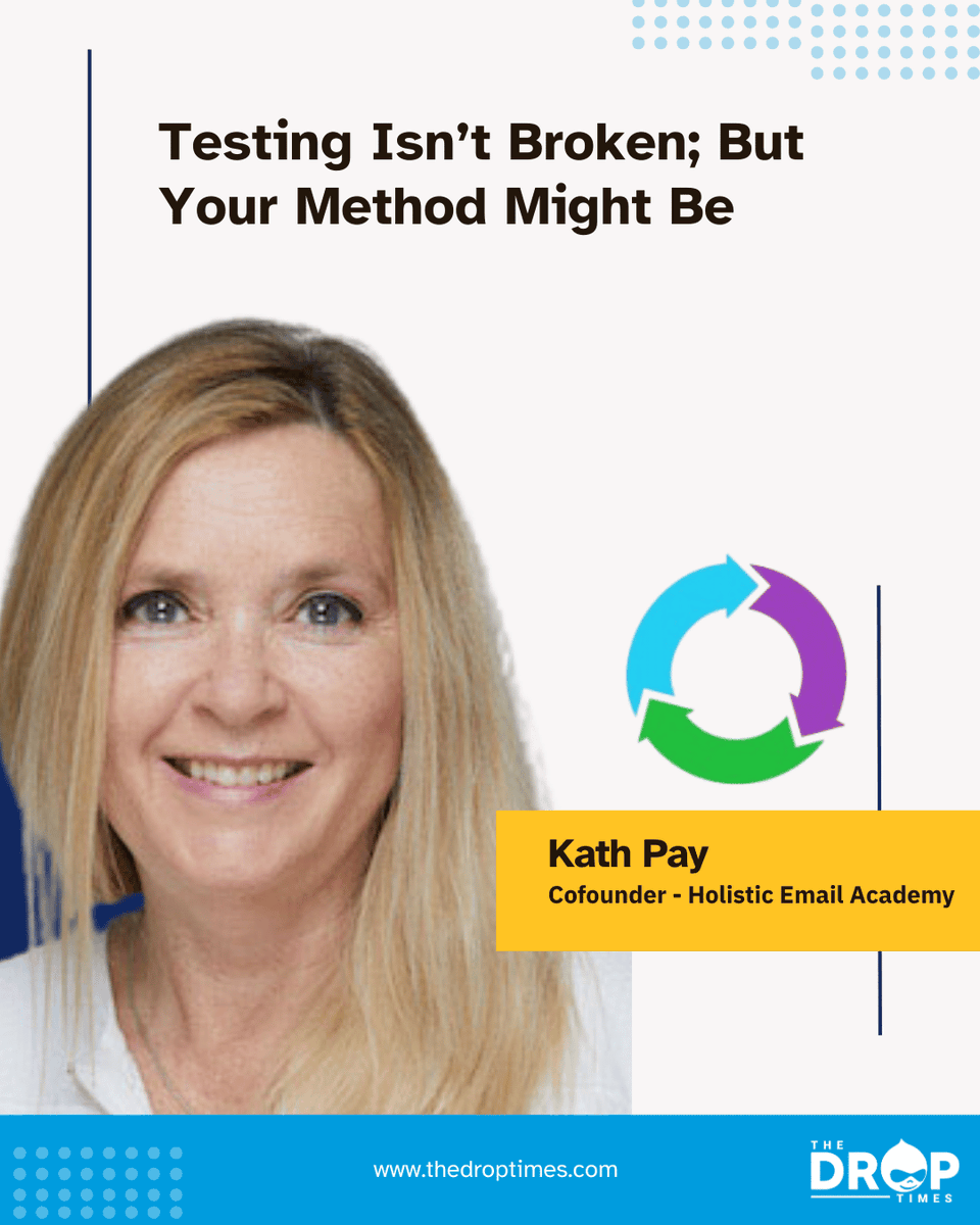 thedroptimes's tweet image. “Testing isn’t broken — your method might be.”

Kath Pay lays out 5 testing mistakes and fixes using her Holistic Testing approach.

Read for better email insights 👇
🔗 bit.ly/43SRWYH 

#EmailMarketing #ABTesting #HolisticTesting #MarketingStrategy