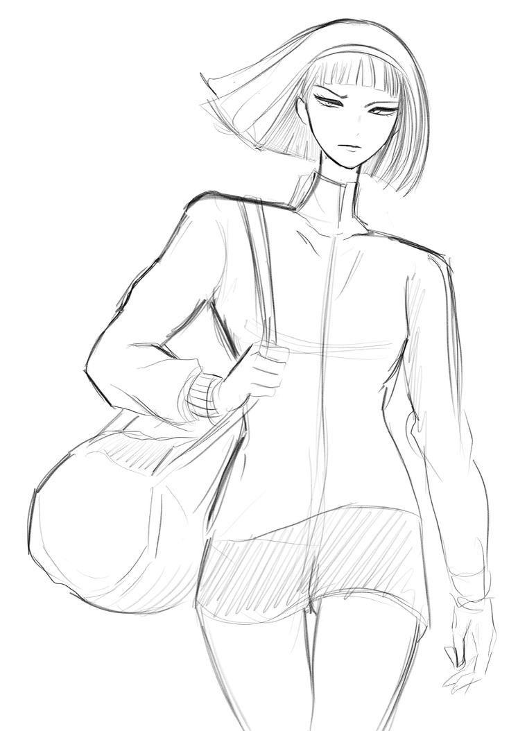 하니애리스케치. 뭔가 더 그리기가 귀찮...
나한테 만화로 그리라고 했다면 열심히 했을 것 같다.
백합물로.