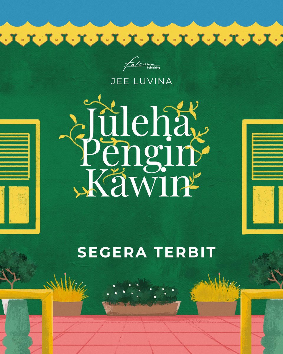 SEGERA TERBIT! 
“Juleha Pengin Kawin”

Siap-siap ketawa, geregetan, dan ikut baper sama perjalanan Juleha mencari cinta sejatinya. Kadang absurd, kadang manis, tapi selalu relate banget sama hidup kita. 😆😍

Tungguin ya… sesuatu yang lucu dan menggemaskan bakal segera hadir! 💍