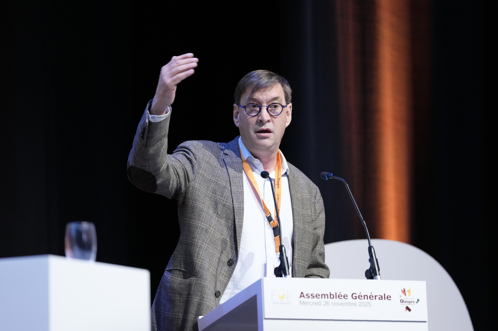 "Je veux rappeler le rôle essentiel du syndicalisme pour défendre les producteurs. Quand on se bat pour éviter les taxes sur les engrais,contre les UCO, pour mettre en place des clauses miroir… ce travail est essentiel pour préserver le revenu sur les exploitations" #OleoPro2025