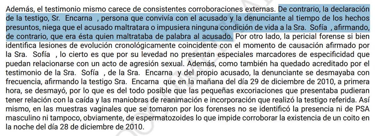 jaime_srr's tweet image. Otro caso brevemente mencionado en el libro de @juansotoivars, link a la sentencia, y dos pantallazos.

Absuelto. Tampoco se dedujo testimonio.

poderjudicial.es/search/doActio…