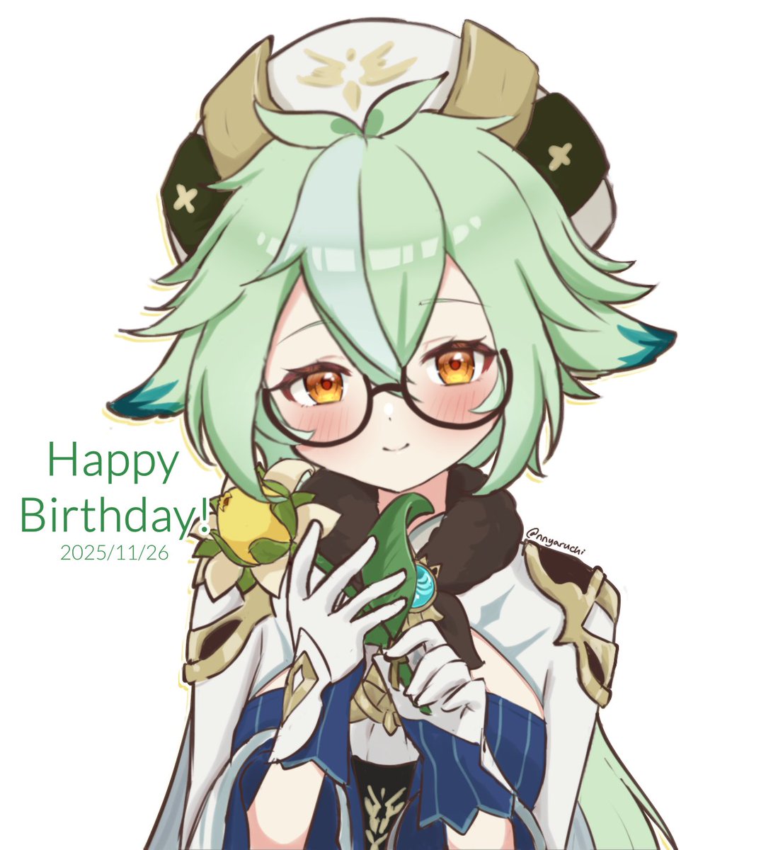 Happy Birthday!! 🧪🎉
#スクロース生誕祭2025 #原神  #GenshinImpact  #Sucrose