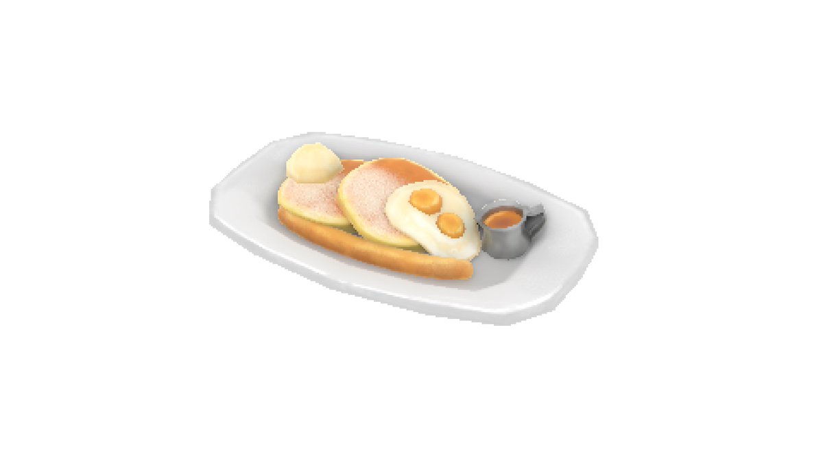 shiomayosan's tweet image. 前食べたパンケーキ🥞🍳🧈
#blender3d 
#blender初心者