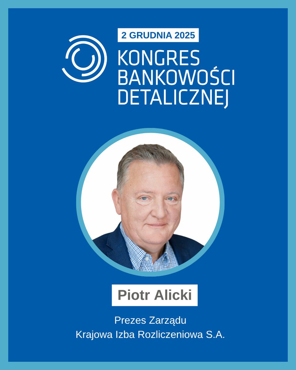 Bierzemy udział w #KongresBankowościDetalicznej <a href="/EFCongress/">Europejski Kongres Finansowy</a> 
Debatę: Jak bronić się i chronić klientów przed cyberzagrożeniem i nieautoryzowanymi płatnościami? moderował będzie #PiotrAlicki, CEO #KIR
👉 efcongress.com/kbd/program-kb…