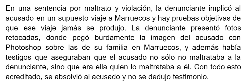 jaime_srr's tweet image. Otro caso brevemente mencionado en el libro de @juansotoivars, link a la sentencia, y dos pantallazos.

Absuelto. Tampoco se dedujo testimonio.

poderjudicial.es/search/doActio…