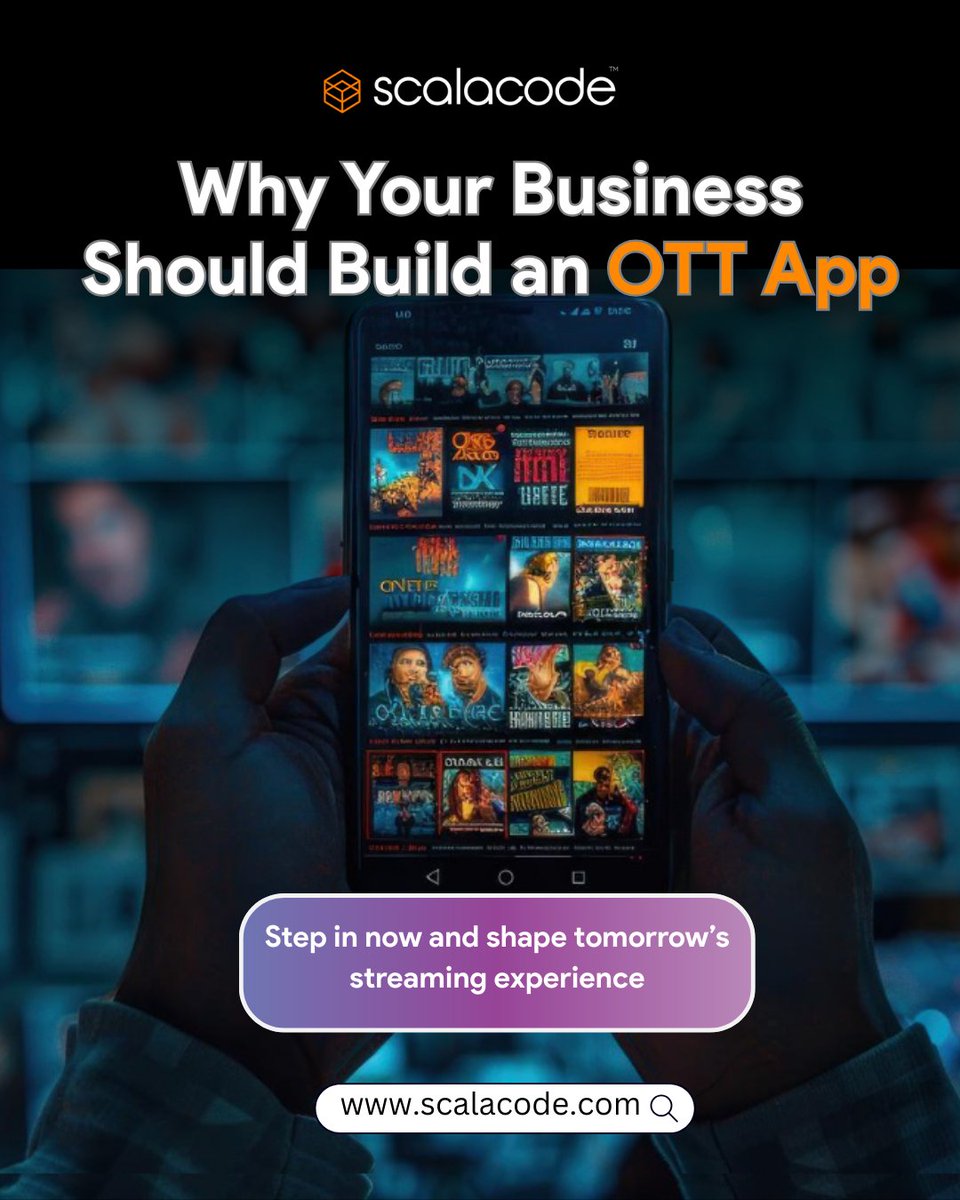 scala_code's tweet image. Streaming is evolving—AI-powered OTT is taking over.

Thinking of building your OTT app? The time is now.

📘 Full guide: scalacode.com/guides/ott-app…

#OTTDevelopment #ScalaCode #StreamingTech