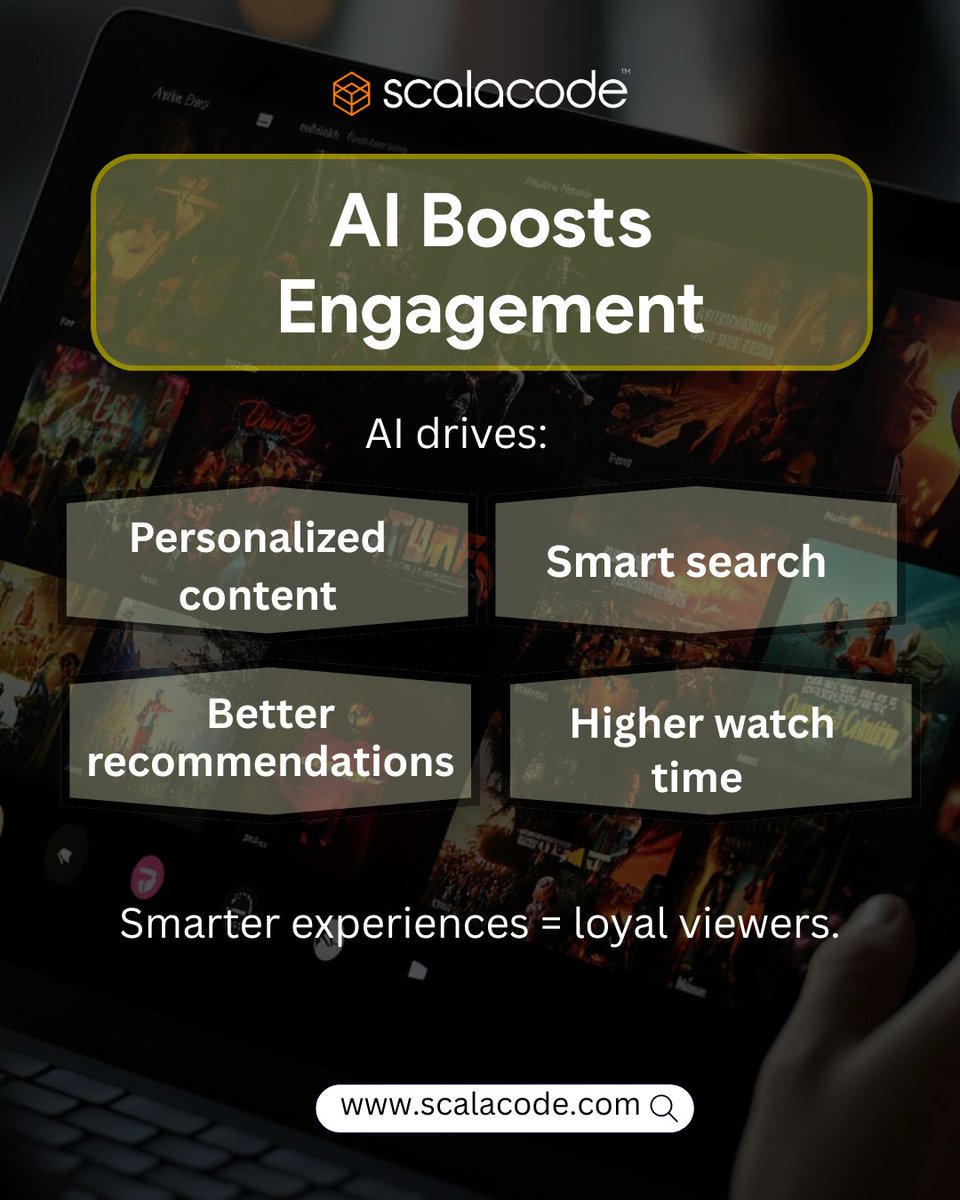 scala_code's tweet image. Streaming is evolving—AI-powered OTT is taking over.

Thinking of building your OTT app? The time is now.

📘 Full guide: scalacode.com/guides/ott-app…

#OTTDevelopment #ScalaCode #StreamingTech