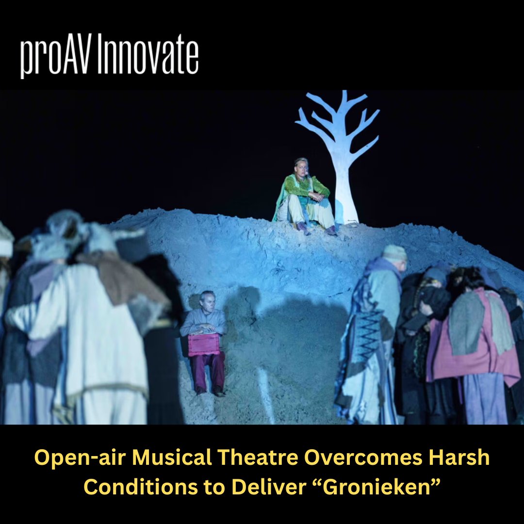 proavInnovate's tweet image. When nature tests you… the sound system delivers!

Gronieken proves open-air musicals can thrive even in harsh conditions with smart audio design.

Read more - proavinnovate.com/innovation/ope…

@Sennheiser 

#AudioTech #OutdoorEvents #SoundDesign #ProAV #proavinnovate