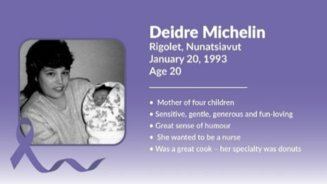 Tragically lost due to gender-based violence. She lived and is forever loved… #EndGBV #GovNL