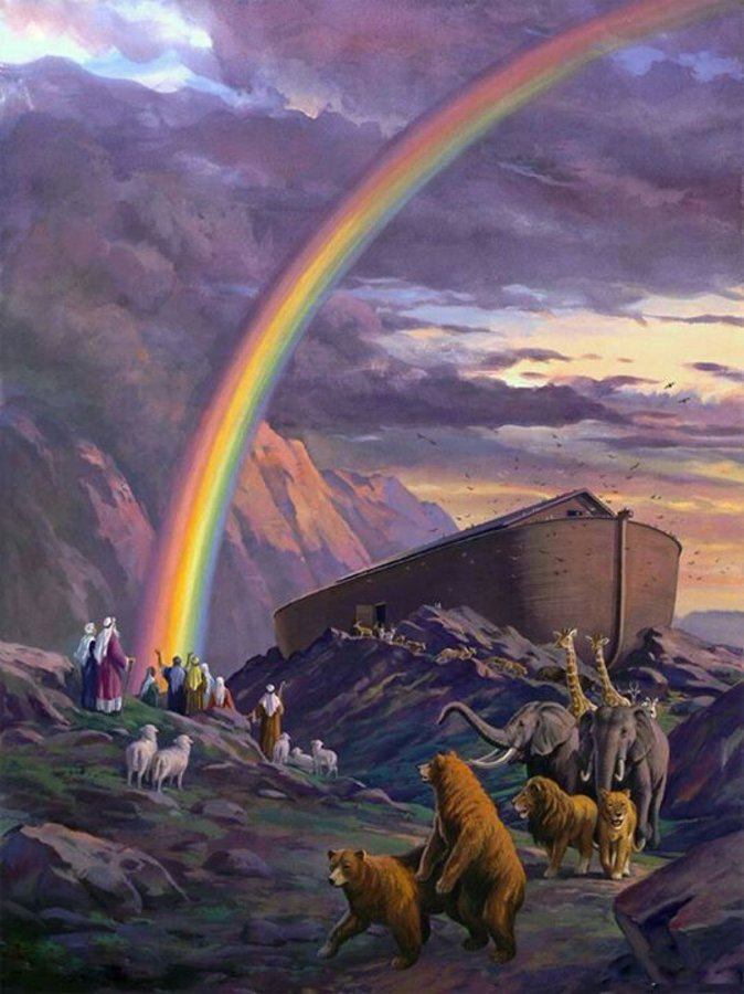 The rainbow is a sign of God’s covenant.  

Not a celebration of sin.