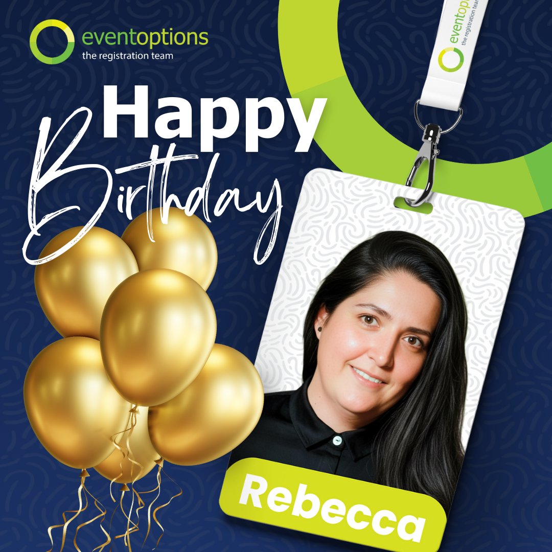 EventOptionsSA's tweet image. Happy Birthday, Rebecca! 

Thank you for being our incredibly efficient, focused, and accountable Senior Operations Manager. We appreciate your consistency and drive.

eventoptions.co.za

#weareregistration #eventoptions #eventtech