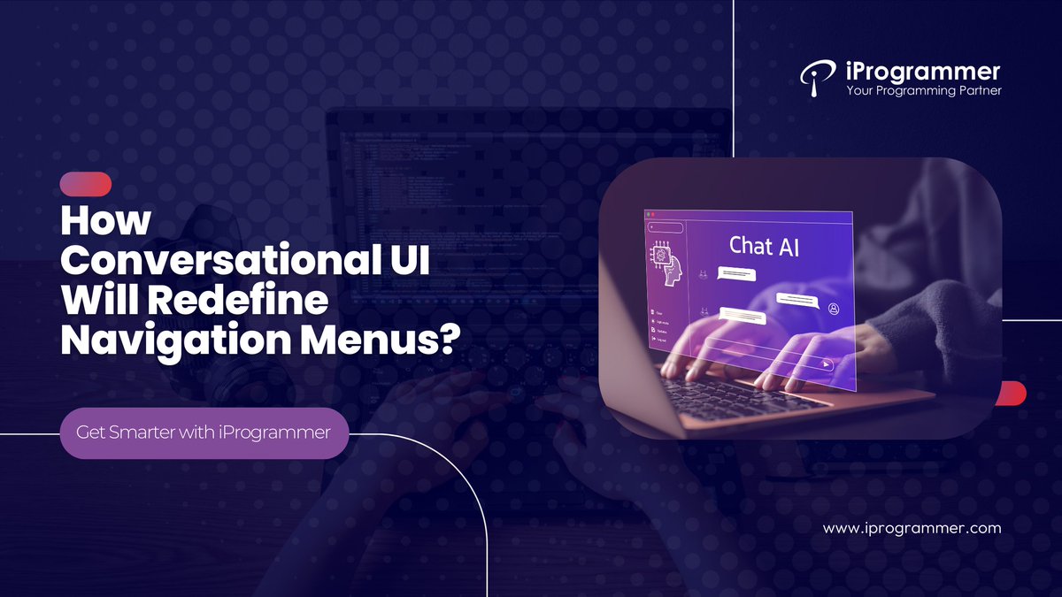 theiprogrammers's tweet image. 67% of users say they prefer conversational interactions over tapping through menus.
This shift isn’t a trend — 𝐢𝐭’𝐬 𝐚 𝐔𝐗 𝐭𝐚𝐤𝐞𝐨𝐯𝐞𝐫.

Read More - appclonescript.com/how-conversati…

#conversationalUI #conversationalinterface #conversationaluidesign