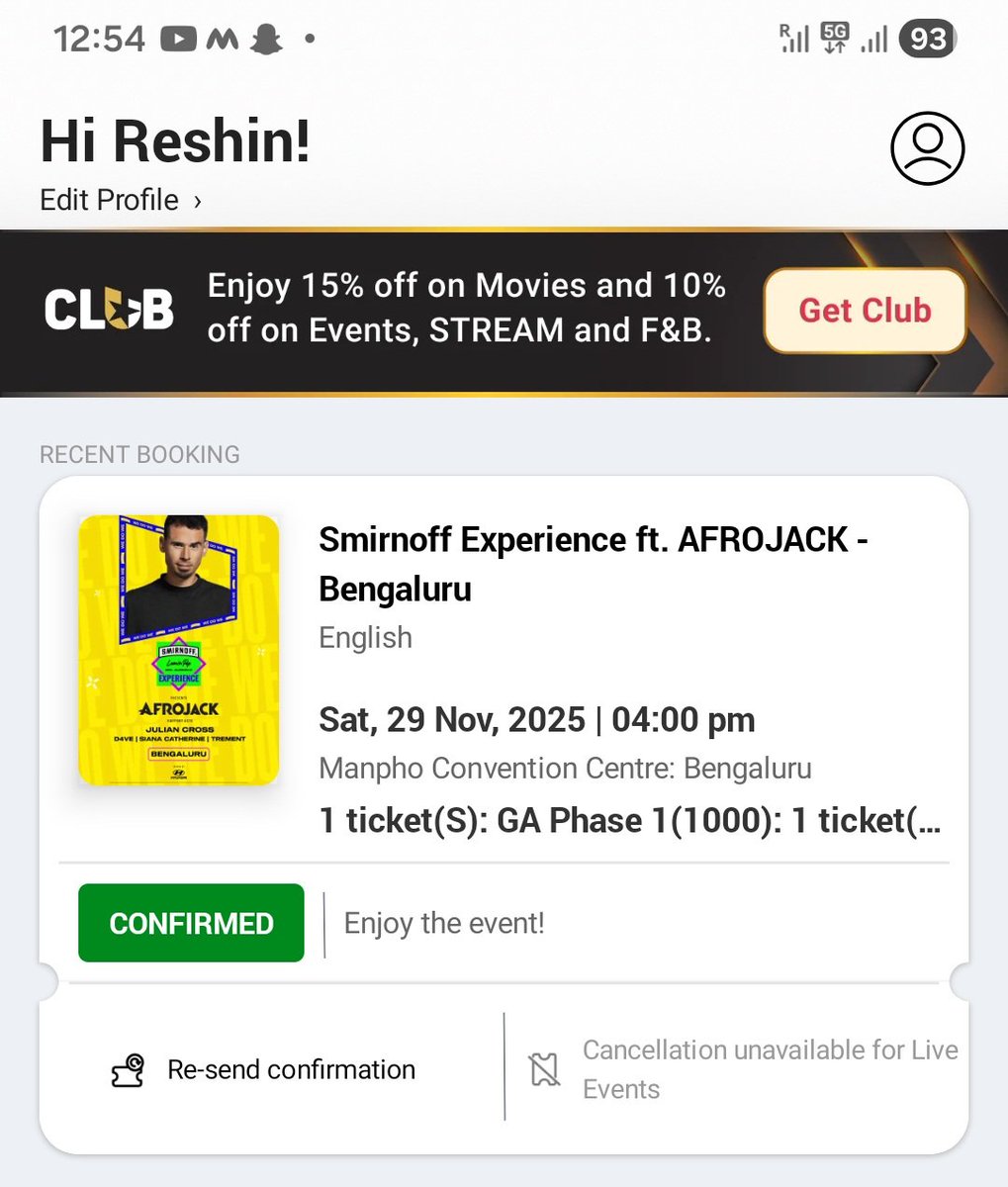 reshinrajesh's tweet image. finalllllyyyy #XVerified!!!! 🥳🥳
@raveroute and @reshinrajesh Instagram and X takeover on Saturday for #Afrojack India Tour! We are so back after 8 freakin months!!!!