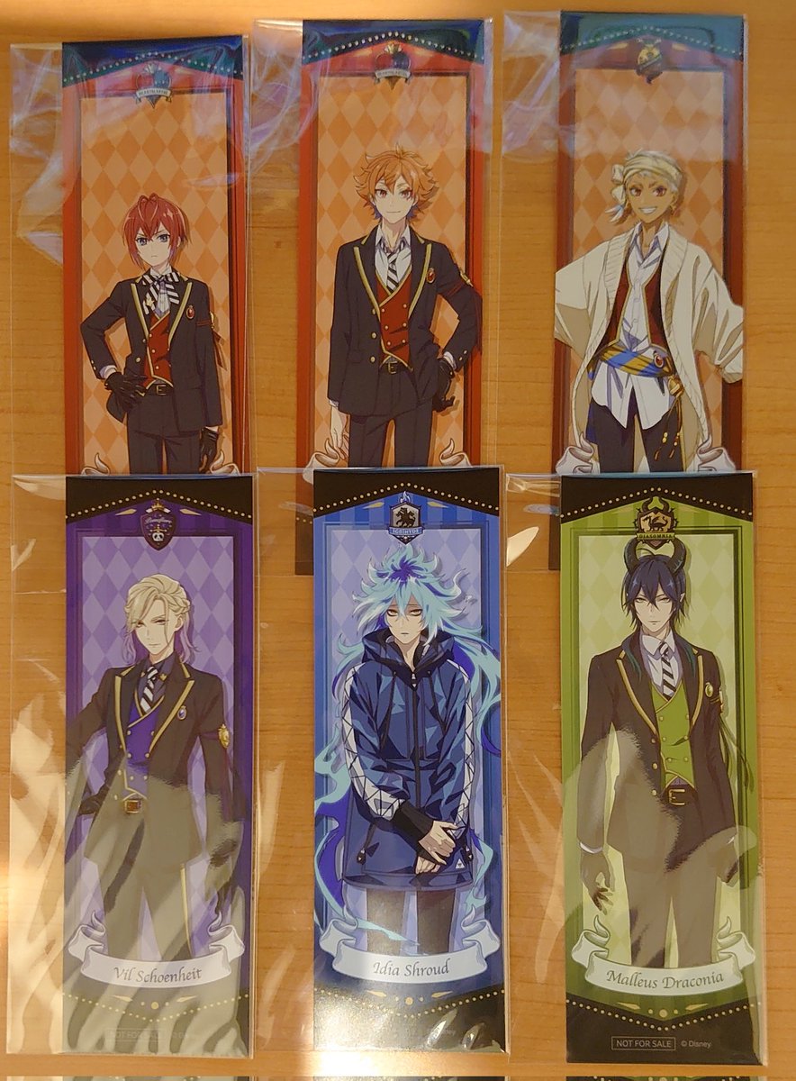 異種交換】ツイステ 東京アニメセンター 特典 しおり 譲:リドル エース