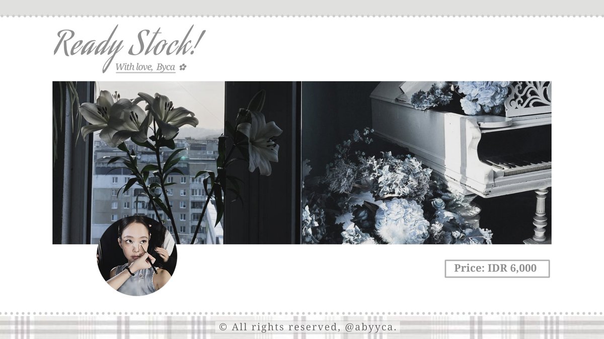 abyyca's tweet image. help repost, please? thank you! 

layout ready stock: jennie ♥︎ priced at 6.000/each, get ava jpg &amp;amp; png. dm me if you're interested!

#zonauang #zonaba