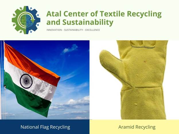PIB_India's tweet image. The National Technical Textiles Mission (NTTM) of the Ministry of Textiles has supported a transformative project that is reshaping sustainability in the technical textiles sector

The project, which led to the establishment of the Atal Centre of Textile Recycling and…