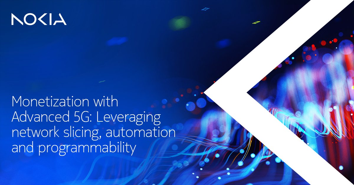 nokianetworks's tweet image. Advanced #5G is redefining connectivity with intelligence and efficiency. This evolution extends beyond incremental capacity gains, enabling operators to deliver premium, differentiated services and unlock new #monetization models. 

Read more: nokia.ly/4pxJ5UG