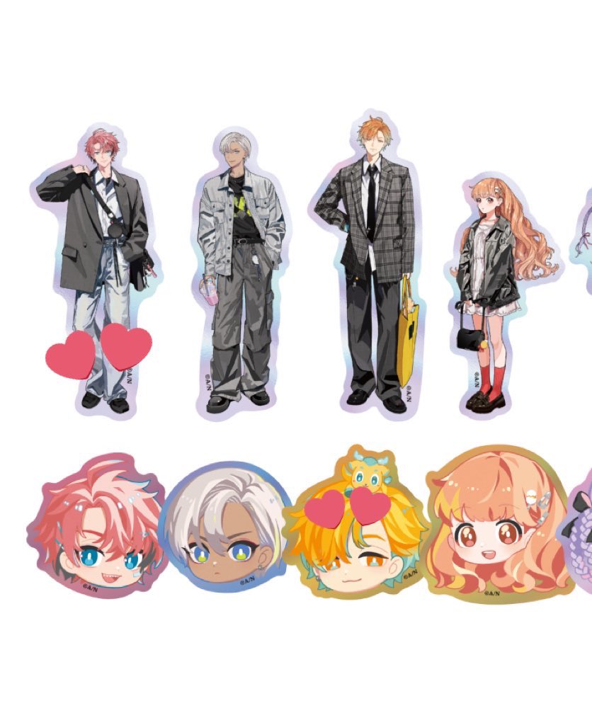 【交換】 にじさんじ GRAY×ACCENT  ランダムチェキ風カード ランダムステッカー

譲）画像1

求）画像2💕(各1求めています)

チェキ↔ステッカーの交換可能です。
🚺との交換は複数提供可能です。

お気軽にお声掛けください。