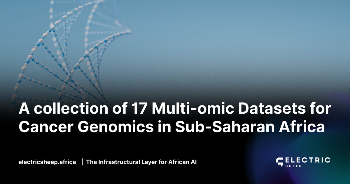 We've just put out something we've been working on for a while; 17 synthetic genomics datasets focused on African and Sub-Saharan African populations. All open on Hugging Face.

African ancestry is still massively underrepresented in global genomic databases. And sharing real