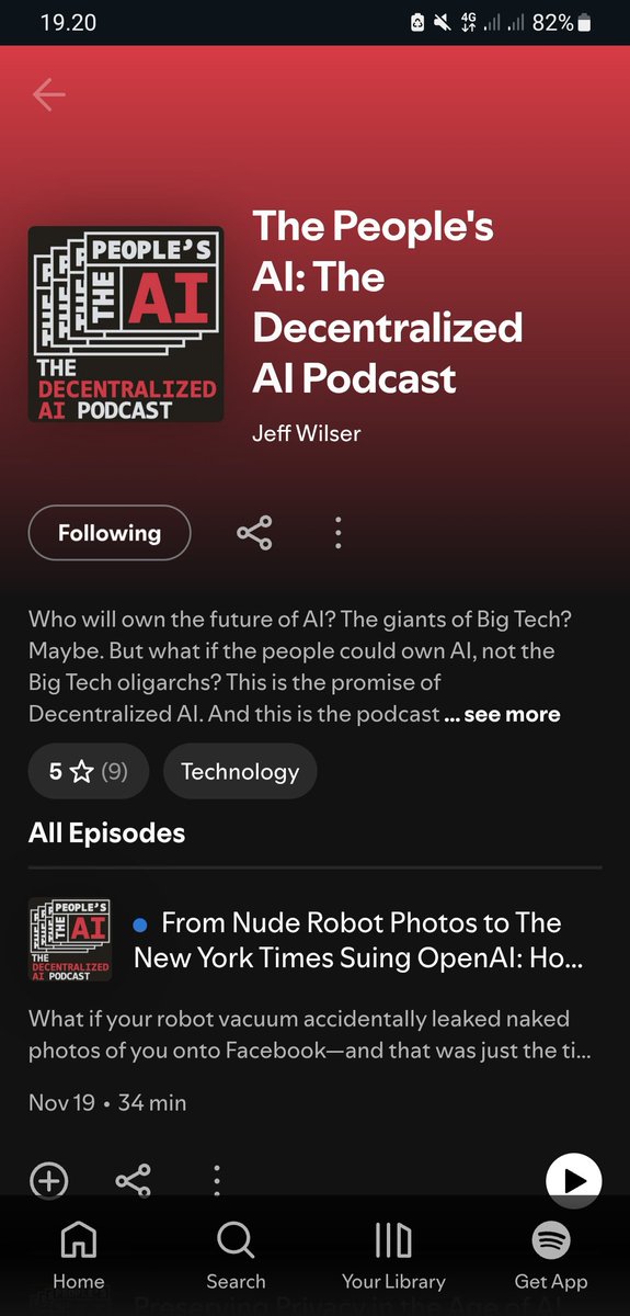 perfect_waiting's tweet image. Hey, I just subscribed or followed @The_Peoples_AI The People&apos;s AI Podcast with my Spotify account, backed and supported by @vana.

Here is the link: 

buzzsprout.com/2440361/follow

#VANA #DataRevolution #AI #podcast