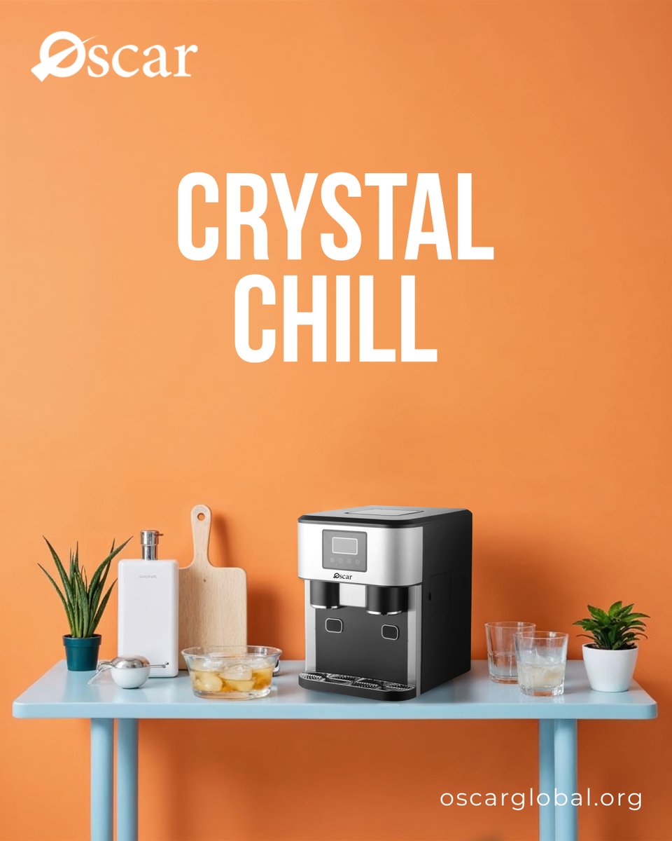 OscarGlobal_org's tweet image. استمتعي بأيامك الهادئة… مع جرعة يومية من الاسترخاء الفوري.

Chill out your days… with a daily dose of instant chill.

 #oscar #icemaker #bestquality #SmartKitchen #homeappliances #smarthome #kitchengoals #KitchenAppliances