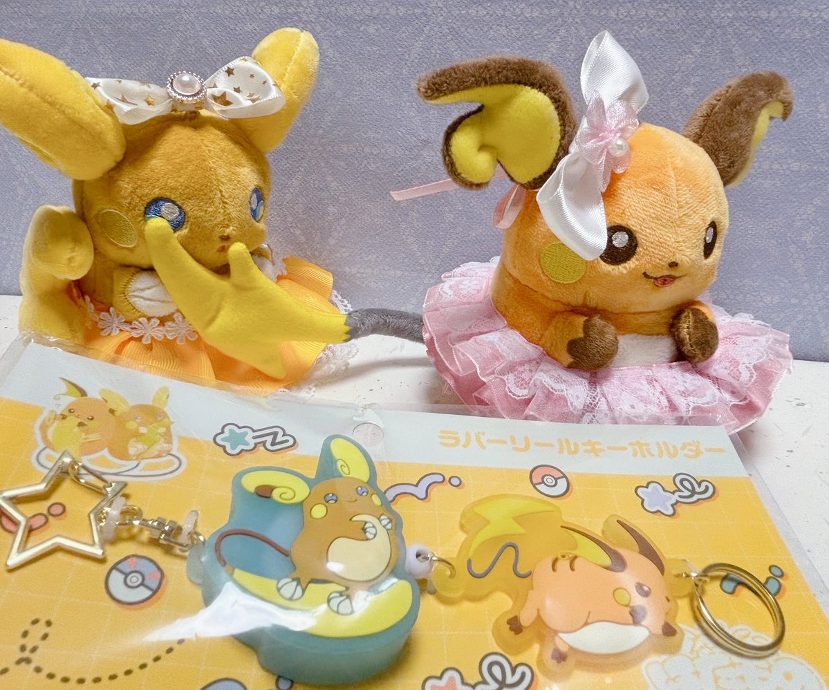 amagi_rai26's tweet image. にたものどうしのグッズ再販しますように🙏

#にたものどうし
#いいライチュウの日