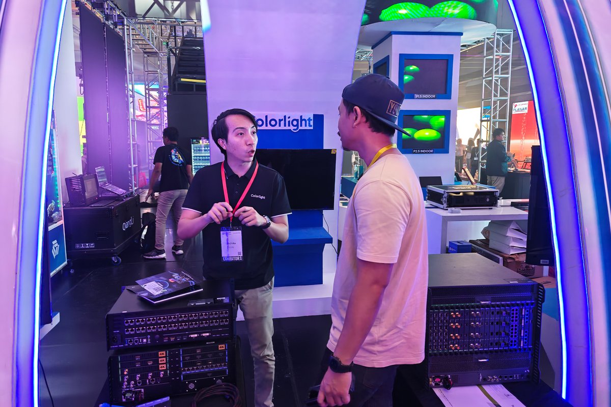 colorlightcloud's tweet image. Day 1 of JAVME Indonesia 2025 is HERE! 🎉🔥

The energy is electric, and we&apos;re thrilled to kick things off at the Colorlight &amp;amp; Mitra Visual Group Booth – Hall D2, D101 &amp;amp; H101! 📌 

👉 See our advanced LED Control Solution in action！

#Colorlight #MitraVisualGroup #JAVME2025