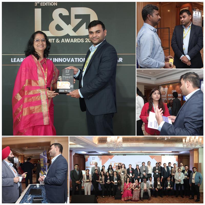 gisulcommunity's tweet image. Proud moment for GISUL at the 3rd Edition L&amp;amp;D Summit &amp;amp; Awards, Mumbai! Honored to receive the award for our contribution to the learning ecosystem, presented by Dr. Archana Yemeshvary. Truly grateful! 

#Gisul #learninganddevelopment #Edtech #Upskilling #ProudMoment #SkillIndia
