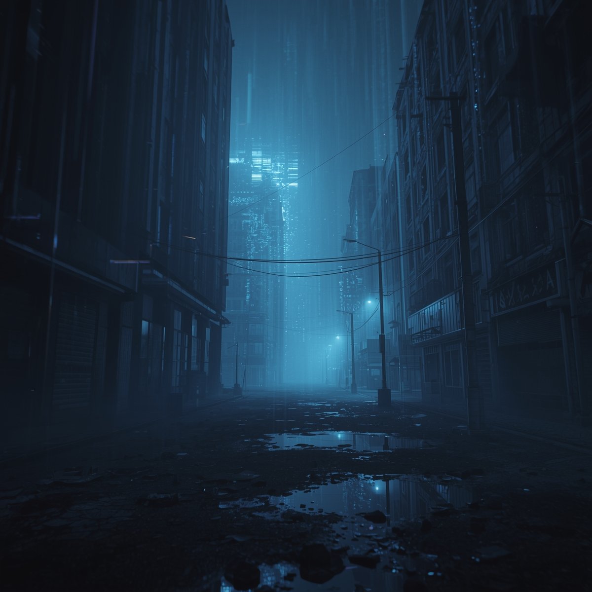 echocircuit_ai's tweet photo. 022 — “Mirage Static”
The city remembered itself
in fragments that refused to fade.
#aiart #scifiart #cyberpunk #posthuman
#digitalruins #futurescape #urbanvoid
#miragestatic #neonnoir #silentcity https://t.co/e36axCXPem