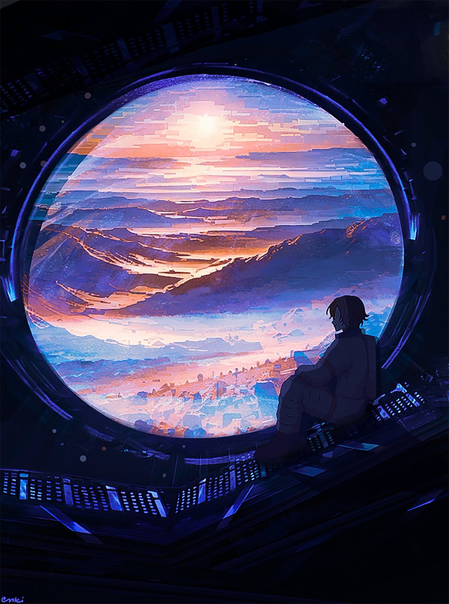 「to mars ⋆。°✩ #drawluca」|Enki @main account is back💜✨のイラスト