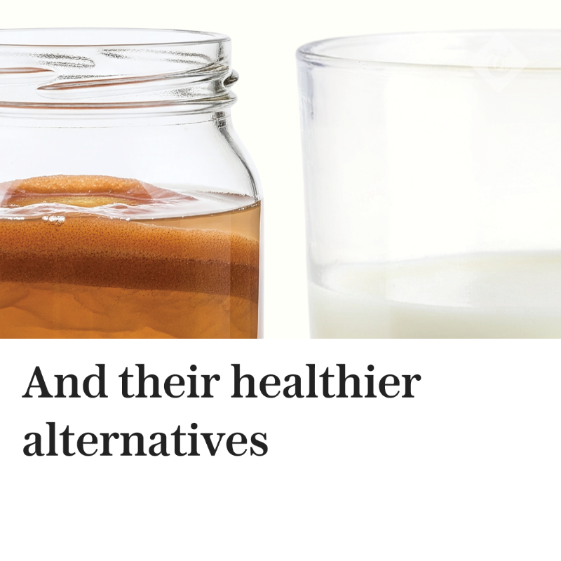 Telegraph's tweet photo. The modern Western diet can be bad news for your gut. See which drinks you should avoid - and what to have instead.