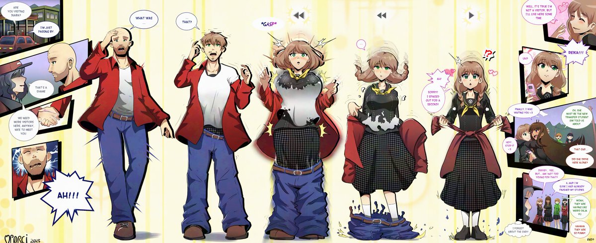 "Welcome to Inaba", A guy decides to refuel his car in Inaba.