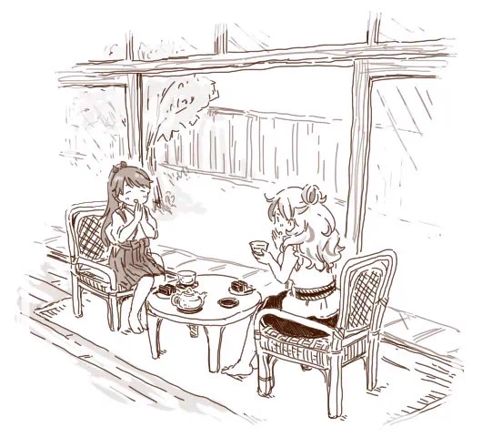 コマちゃんあんまり描いてない? 