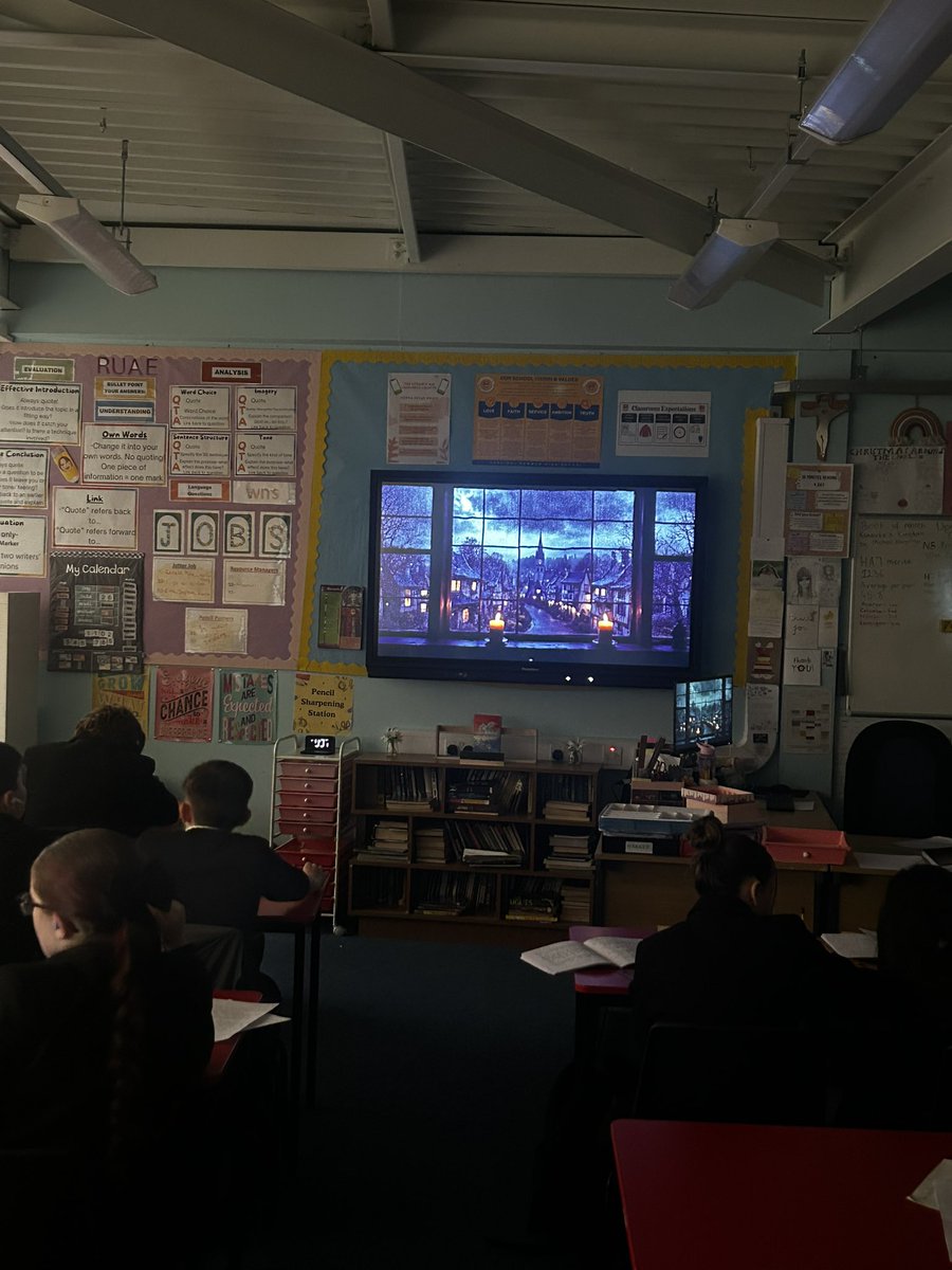 MissPye3's tweet image. S1 writing their gothic stories in our spooky classroom!