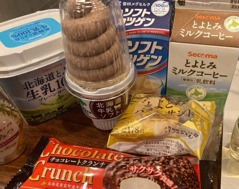 セイコーマートスイーツタイム。欲望を解放。ぽんぽんと相談しながらいただきます！