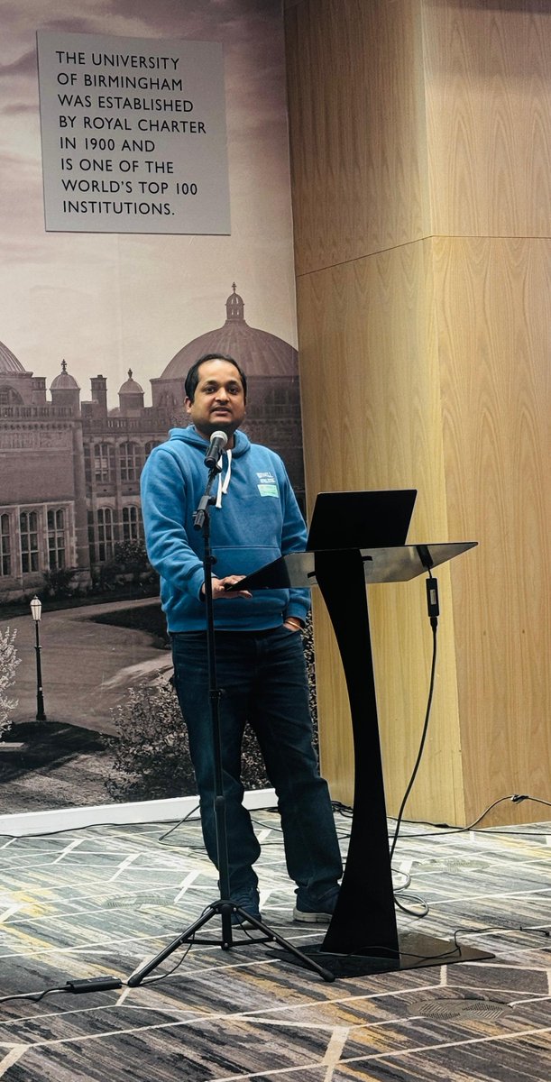 CarlomagnoNMR's tweet photo. Pravin Jagtap presents novel mechanisms through which RNA helicases are regulated.  @UoBbiosciences 
Read more here https://t.co/kbvtntMUlu https://t.co/vg0bFgI03O