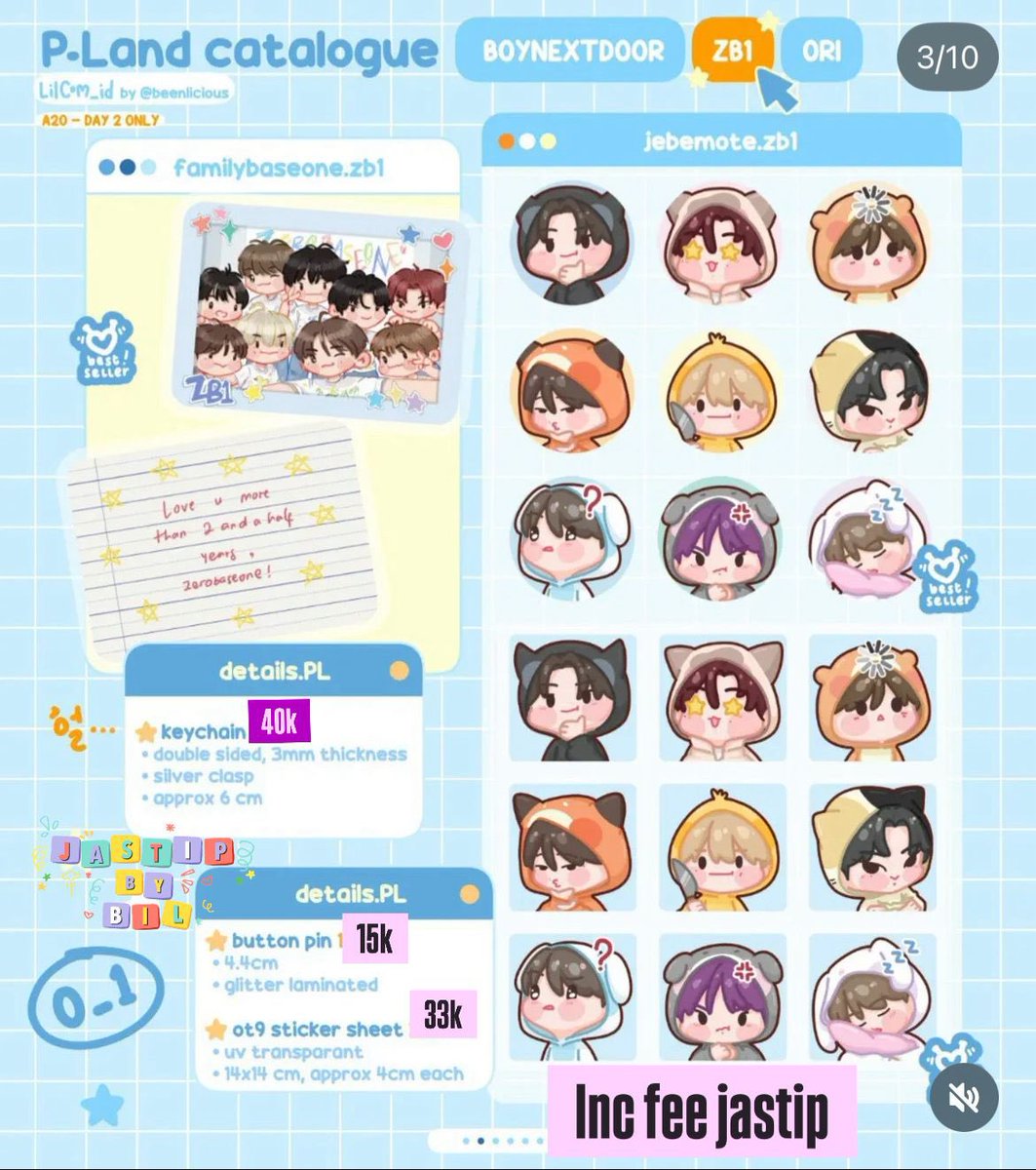 normal_koala's tweet photo. Catalogue pland from @lilcom_id 

★price include fee jastip
★ po pickup period: 26-28 nov
🏷️open booth day 2 only [7 des]

🙌🏻Order boleh dm🙌🏻 https://t.co/hSwLEua2f1