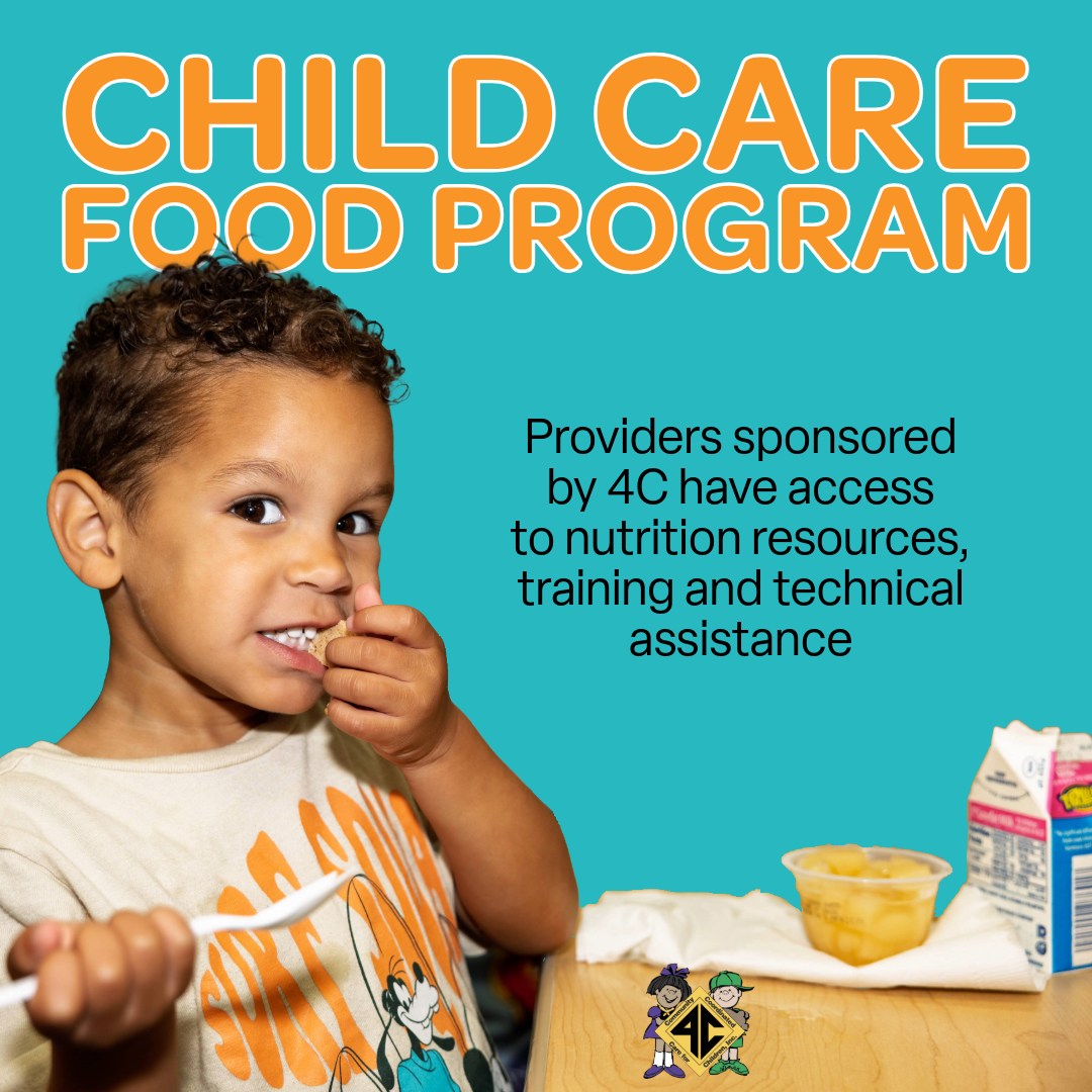 4CFlorida's tweet image. 🌟 **Healthy Meals, Happy Kids!** 🌟

Community Coordinated Care for Children, Inc. (4C) sponsors the Child Care Food Program (CCFP). This federally funded program, regulated by the USDA, supports child care centers.

Want to learn more?(4cflorida.org/providers/chil…)
