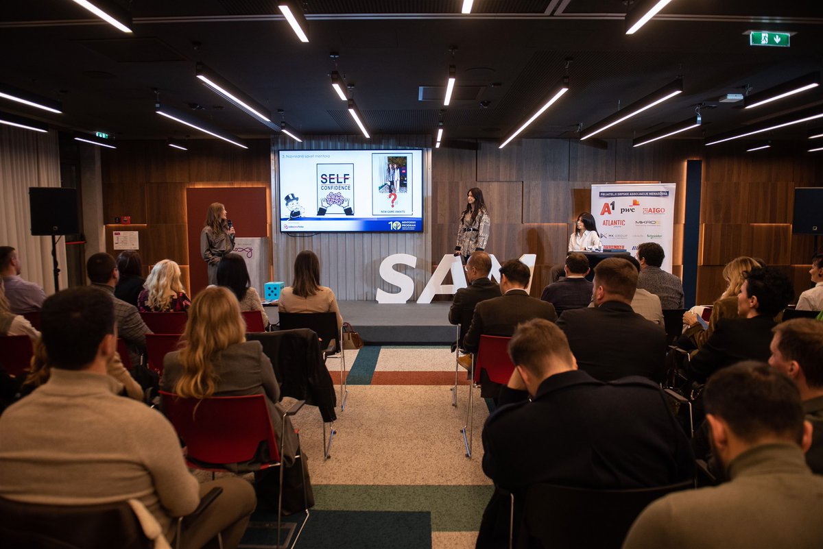 Hvala svima na druženju i sjajnoj energiji, kao i našem partneru Dušanu Basalu, Talks and Folks, na podršci!

#MentorskiProgram #menadžerSAM #SAM #Liderstvo