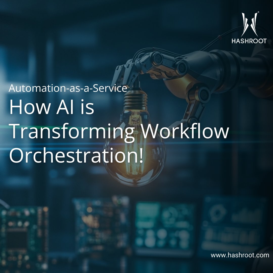 hashroot's tweet image. Transform Workflows with AI!

With AI-driven automation &amp;amp; cloud-native orchestration, your workflows can think, adapt, and optimize autonomously, reducing delays, boosting efficiency, and scaling effortlessly.

Learn More: shorturl.at/lJmms

#AI #Automation #HashRoot