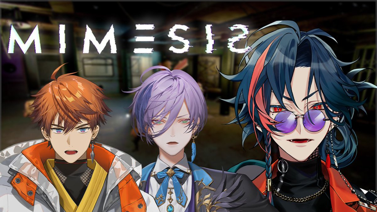 ただいま！
今日は23時から3SKMでお金稼ぎに行きます✋

⏰23:00～
【MIMESIS】この中に偽物がいるぞ！！仲間に擬態するAIを見抜いて賞金稼ぎする漢達【にじさんじ】 youtube.com/live/rDwhR67v0…