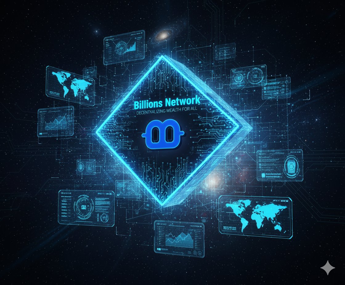 Ahmed651261's tweet image. Building a decentralized future where wealth is truly for all. Billions Network is changing the game. Get ready. 🌐
​#BillionsNetwork #BNS #BlockchainTechnology #Innovation