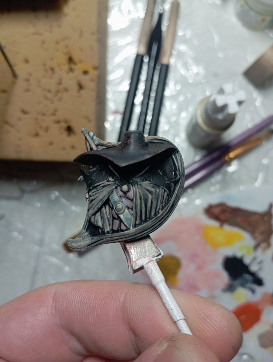 Blade0818's tweet image. Very cool!  Now, I painting training GK from #vampirehunterD  from #WF2025S  @heavygauge01