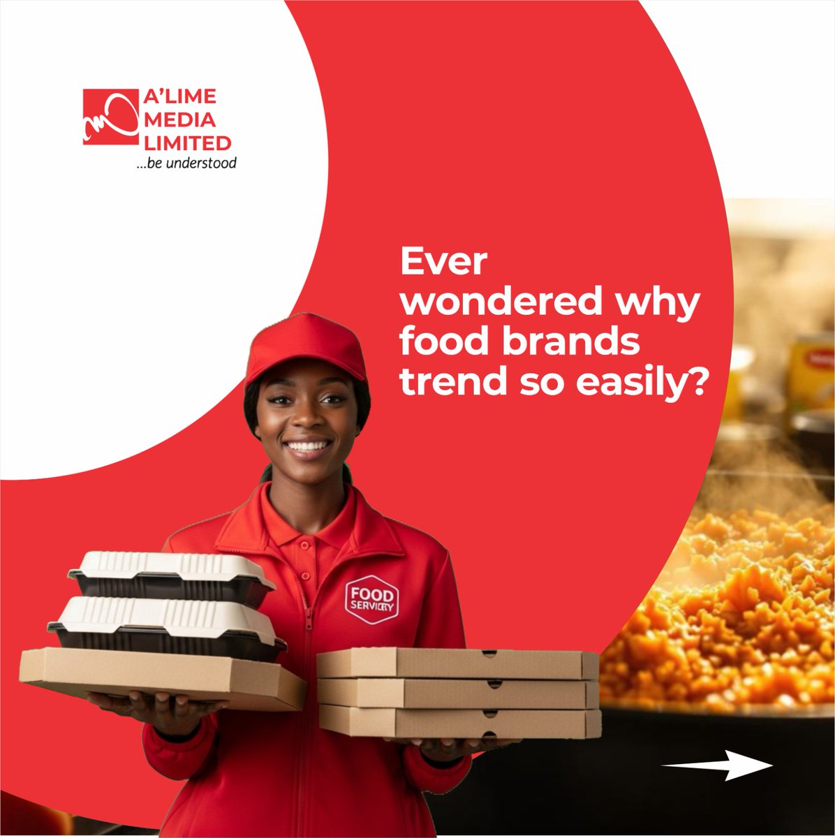 AlimeMedia's tweet image. Behind every trending food content is a recipe... not just for meals, but for strategy.

Food brands that win focus on feelings first, then flavours.

That’s the real sauce.

#FoodMarketing #BrandStrategy #ContentTips