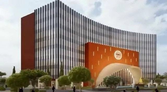 Updatestrichy2's tweet image. Construction 🏗️ Update of Kamarajar Grand Library and Intellectual Center at TVS Tollgate Trichy 👏👇#Trichy #Library #Project