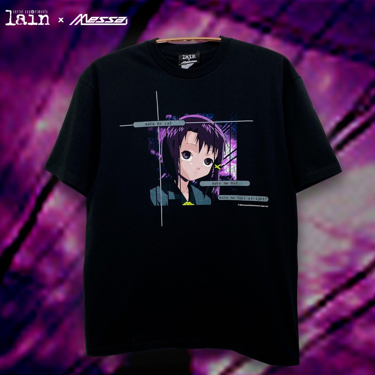 ゲーム『serial experiments lain』発売27周年を記念した刺繍パーカー