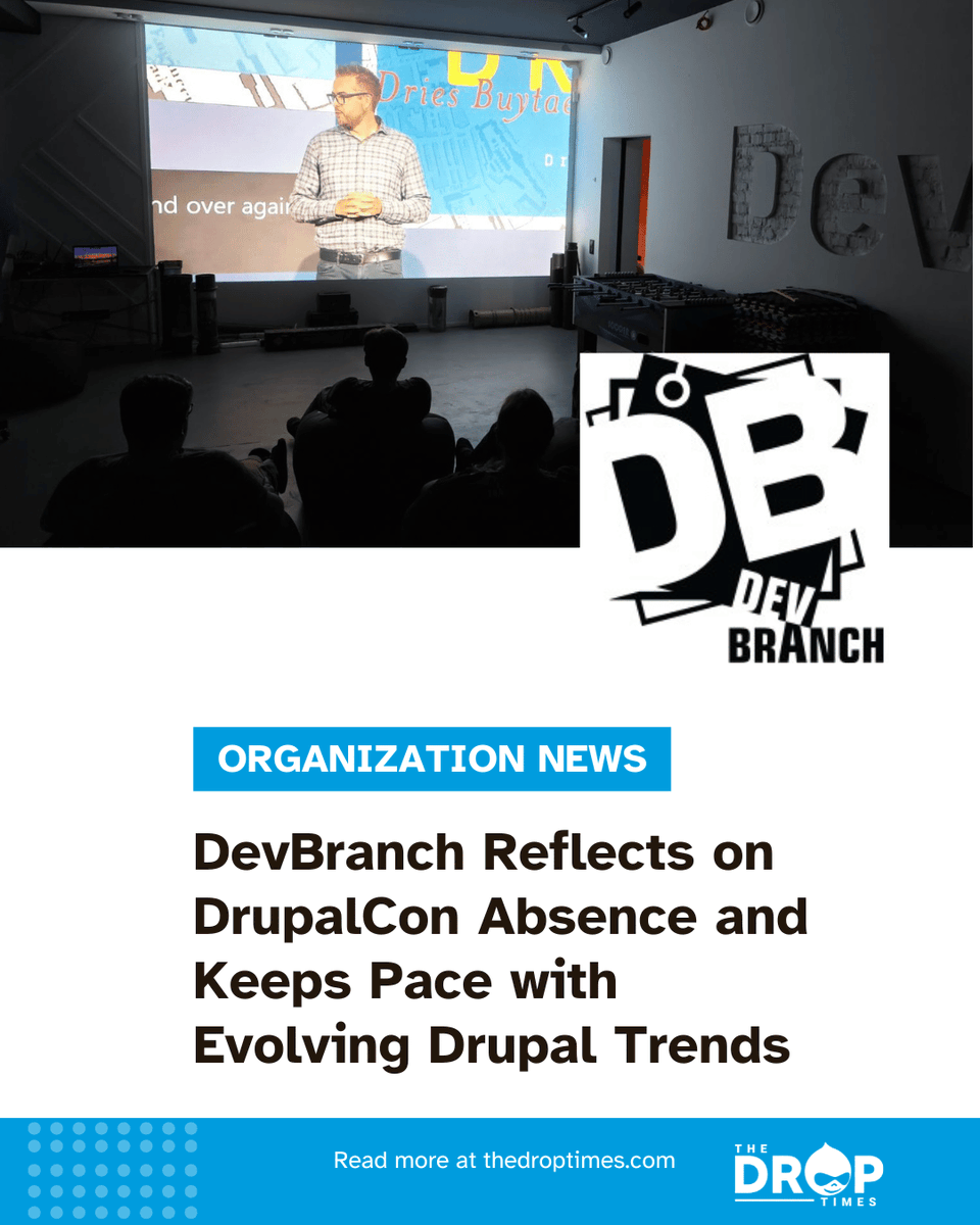 thedroptimes's tweet image. DevBranch hasn’t attended DrupalCon since 2019 — pandemic and war kept them grounded.

Yet the team in Ukraine still gathers yearly to watch Driesnote together.

Resilience is part of the Drupal DNA.
🔗 bit.ly/3XgnZ19 

#DrupalCommunity #Resilience #Driesnote #DrupalCon