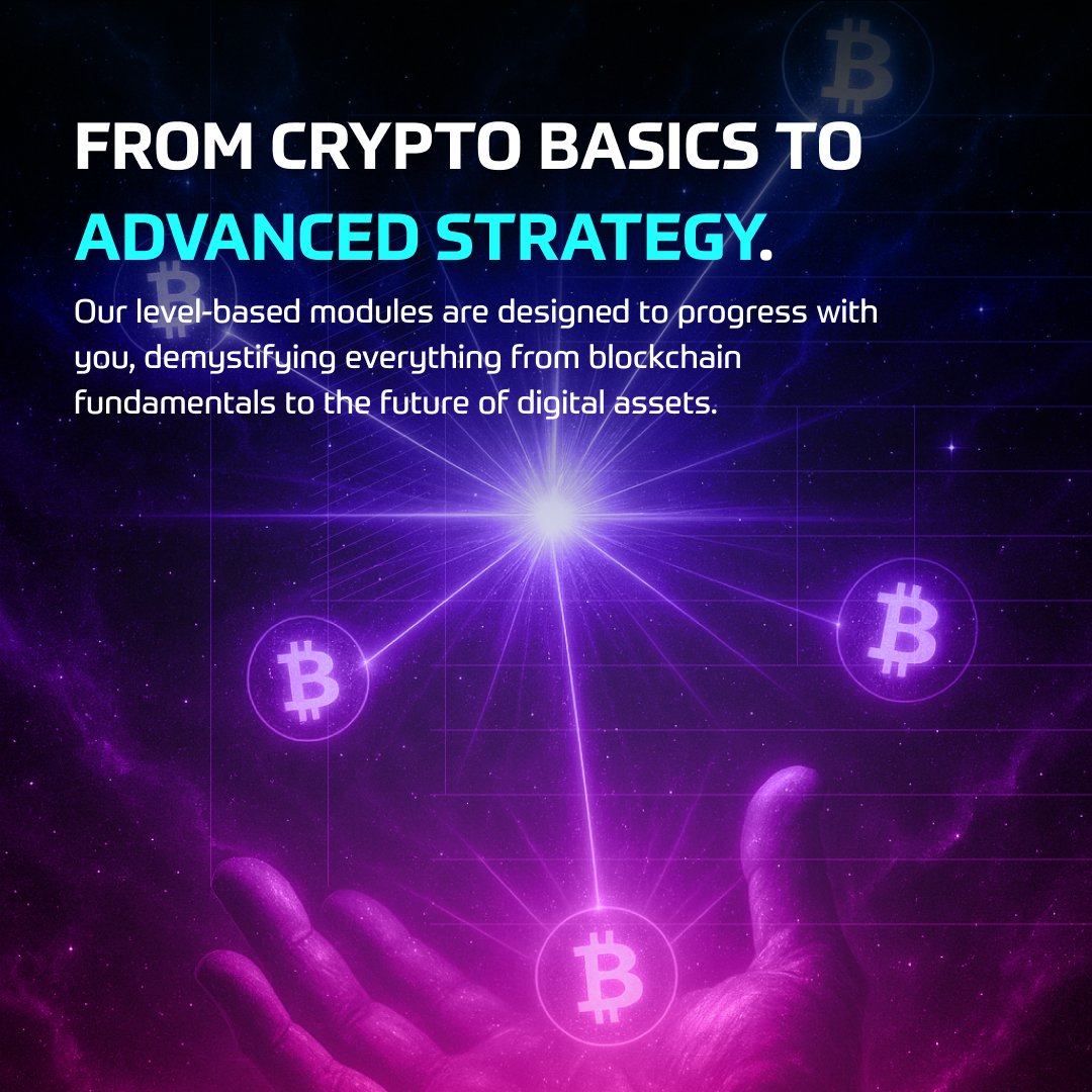 mymining_ai's tweet image. Whether you are starting from zero or looking to sharpen your edge, our curriculum evolves with you. 📚
From demystifying the fundamentals of the blockchain to mastering advanced digital strategies.
We provide the roadmap; you drive the journey.
#CryptoBasics #Strategy
