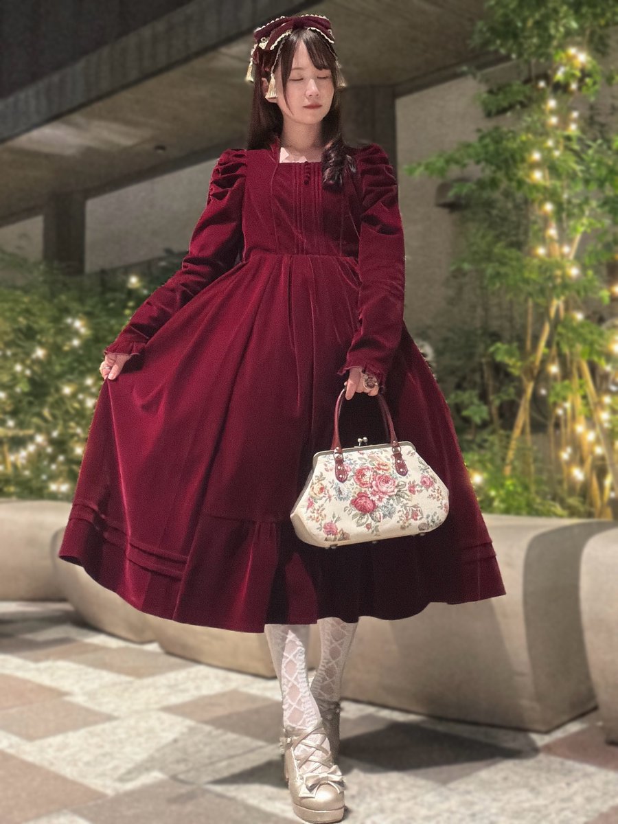 クラシカルベロアワンピース axes-クラシカルベロアワンピース🌹