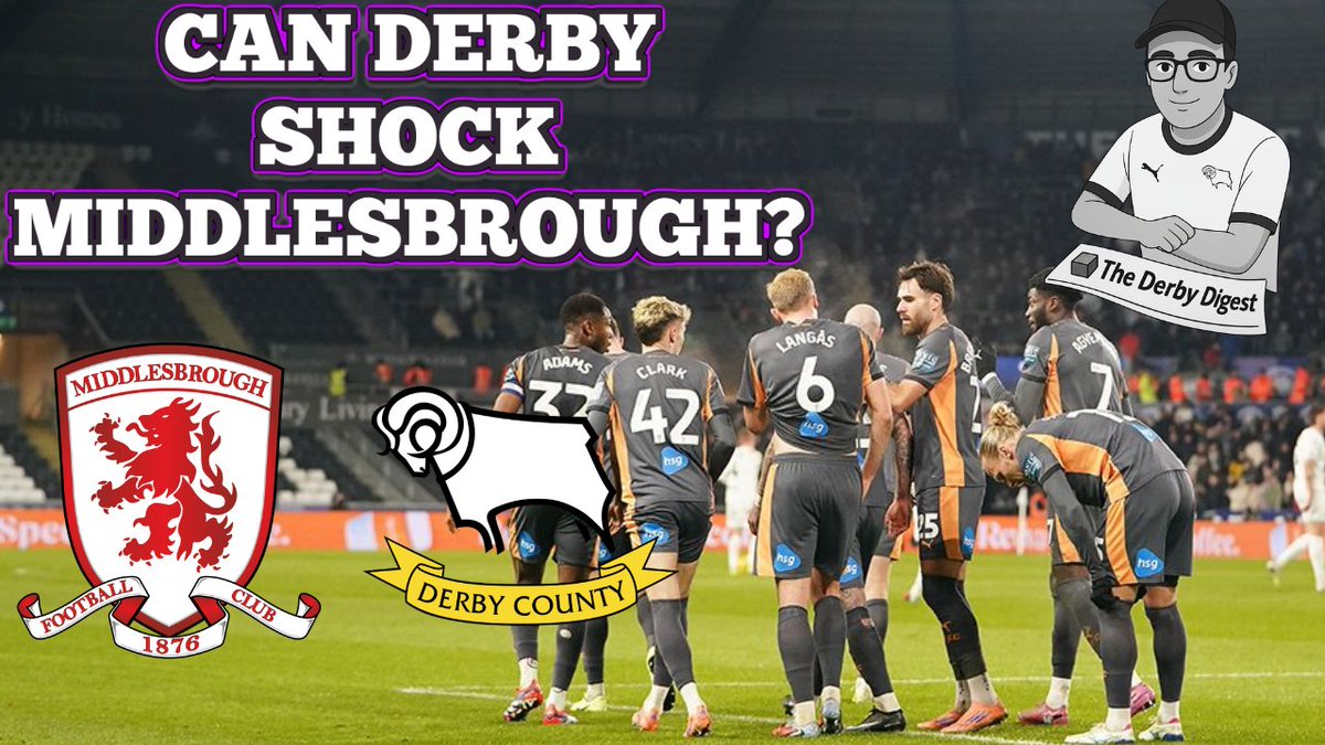 thederbydigest's tweet image. Middlesbrough vs Derby Preview

🔥 Big clash at the Riverside! Middlesbrough vs Derby County — form, key players, tactics, and score prediction. Full match preview now live on YouTube! 🏟️⚽

youtu.be/bGam1M_N9RM

#dcfc #dcfcfans #mfc #boro